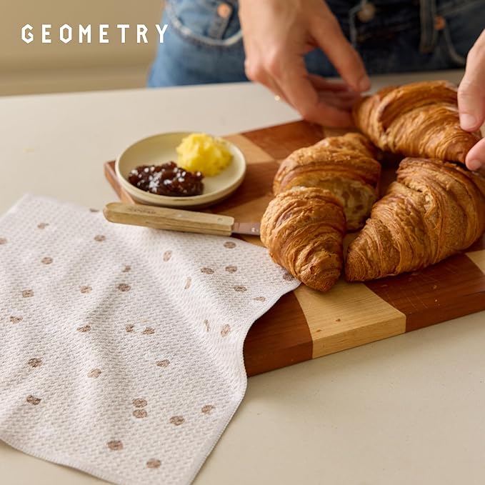 GEOMETRY Dishcloth – Evergreen Collection – Quick-Dry, Ultra-Absorbent