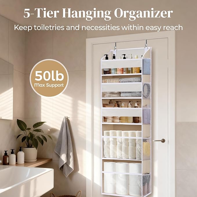5 Tiers Over the Door Organizer