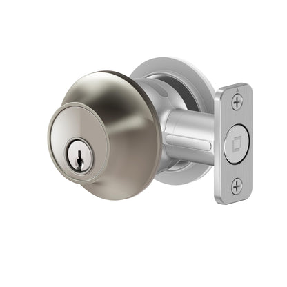 Level Bolt Smart Deadbolt - Make Your Lock Smart & Keep Your Existing Hardware and Keys - Keyless Entry via Level App (iOS & Android) - Works with Apple Home