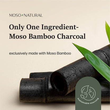 Moso Natural Air Purifying Bag 300g (3 Pack). A Scent Free Odour Eliminator for Closets, Bathrooms, Laundry and Pet Areas. Premium Moso Bamboo Charcoal