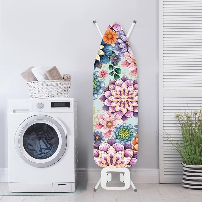 ZDCUSTOM Ironing Board Cover Replacement Scorch and Stain Resistant Ironing