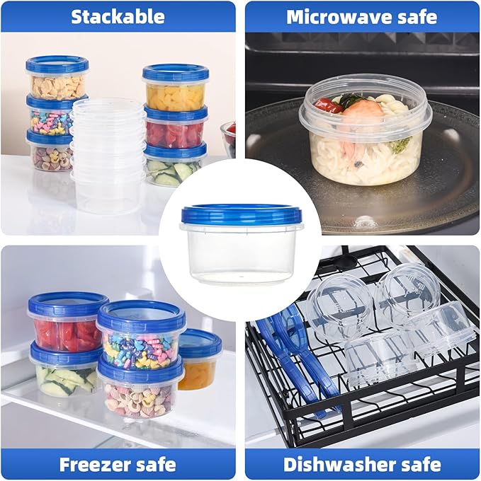 Freezer Storage Containers, Ultra Thick Freezer Containers