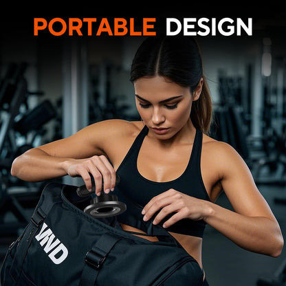 HOYXUN Gym Magnetic Phone Holder with Magnet Base Attach to Metal Surface, 360° Rotatable Gym Phone Holder Magnet Mount for Workout Recording, Compatible with MagSafe iPhone 17-12