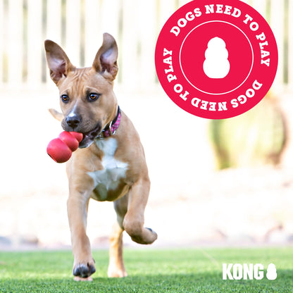 KONG Extreme Dog Toy - Fetch & Chew Toy For Power Chewers - Treat Dispenser - Durable Natural Rubber Material - For Large Dogs