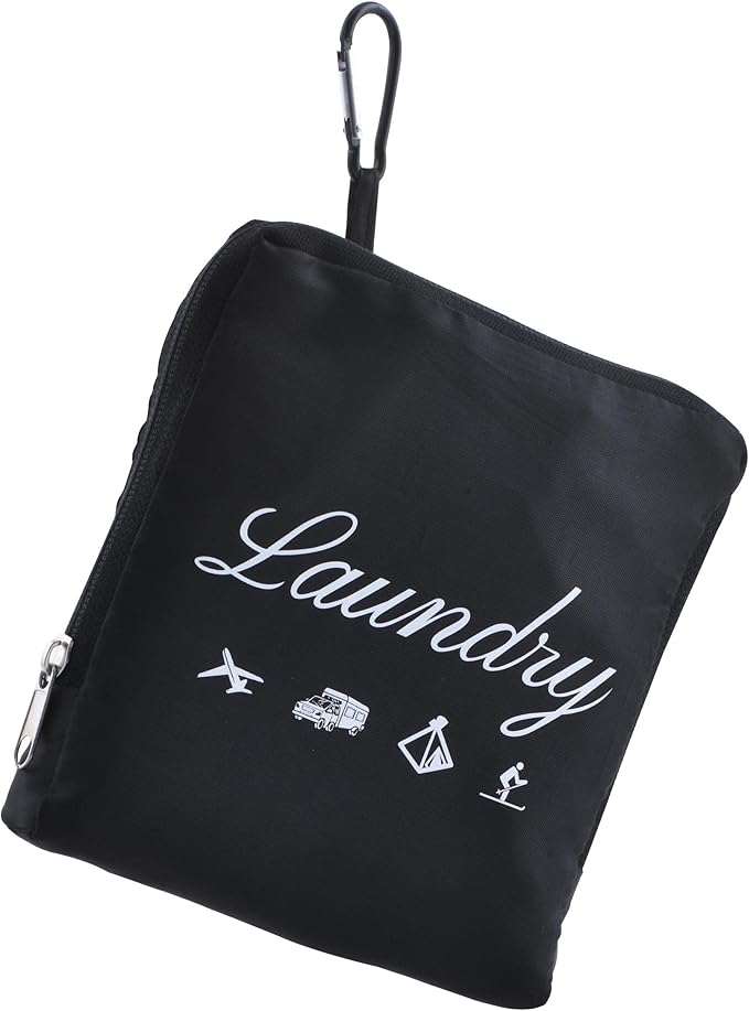 JHX Travel Laundry Bag, Dirty Clothes Organizer【Upgraded】with Handles and