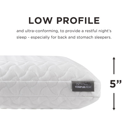 Tempur-Pedic TEMPUR-Cloud Pillow for Sleeping, Standard, White