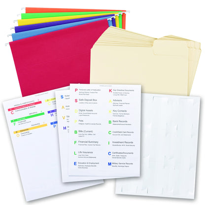 Smead Life Documents Drawer Kit (92015)