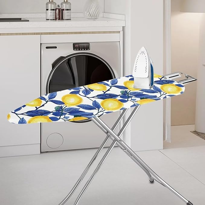 Cute Lemon Ironing Board Cover Soft Fabric Cover Standard Size Scorch Stain