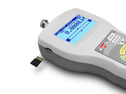 TORBAL FB5 Digital Force Gauge, 1lbf x 0.0002lbf, Tension and Compression, Built-in microSD, USB, RS232, Peak and Multi Peak Detection