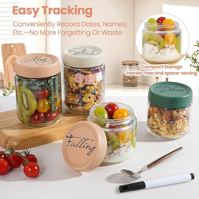 12Pack Overnight Oats Containers
