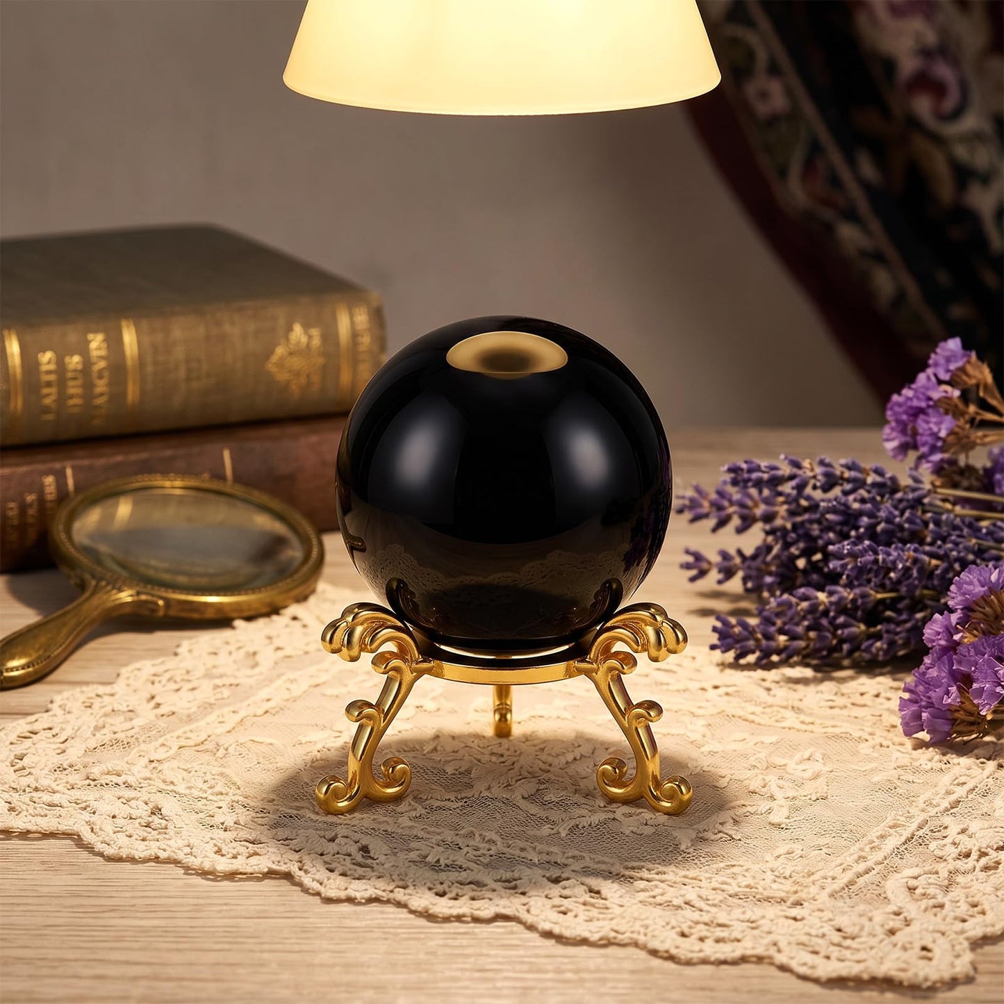 20pcs Gold Crystal Ball Stand Sphere Holder for 40mm-80mm Crystal Balls Sphere Display Holder Easter Egg Display Stand for Home Office Party Decor DIY Art Craft Displaying CrystalsGlass Natural Stone