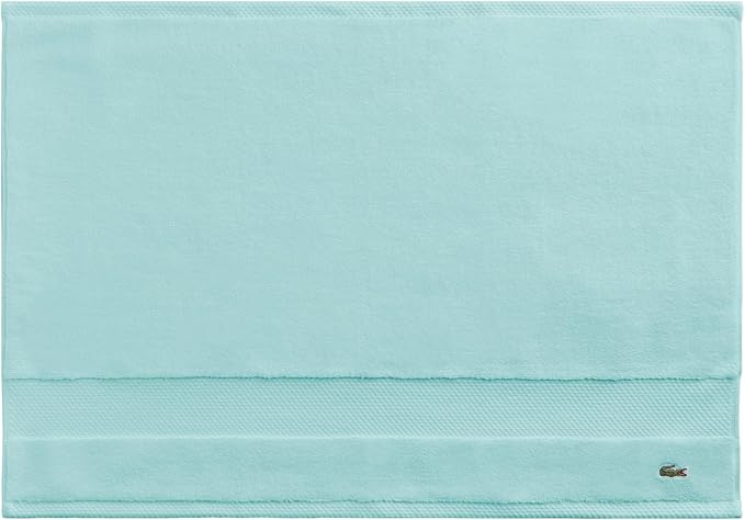Lacoste Heritage 100% Supima Cotton Tub Mat, Premium Super Soft Bath Towel