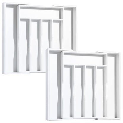 Kitchen Silverware Drawer Organizer and Storage Cabinet Utensil Rack Bathroom Counter Vanity Extra Large Big Cooking Drawer Organizers Countertop Pantry Storage Cabinet Best Kitchen Must Haves 2025