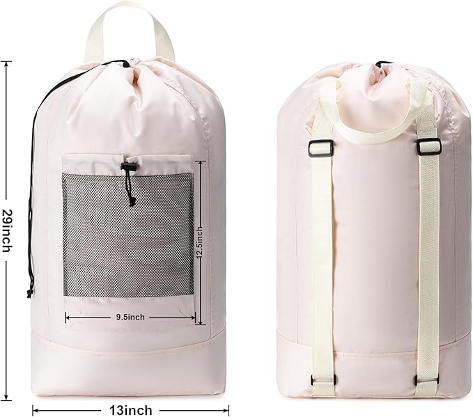 Backpack Laundry Bag, Large Travel Laundry Bags
