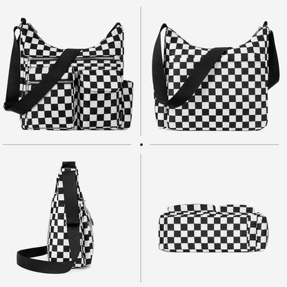 CLUCI Travel Purses for Women, Waterproof Nylon Crossbody Bags for Woman Trendy, Anti Theft Shoulder Handbags for Ladies