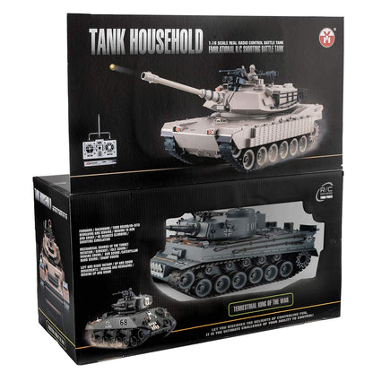GOODS+GADGETS Remote Control RC German Tiger I 2.4GHz R/C Tank 1:16 scale model with shooting function, sound - RTR (Tiger I)