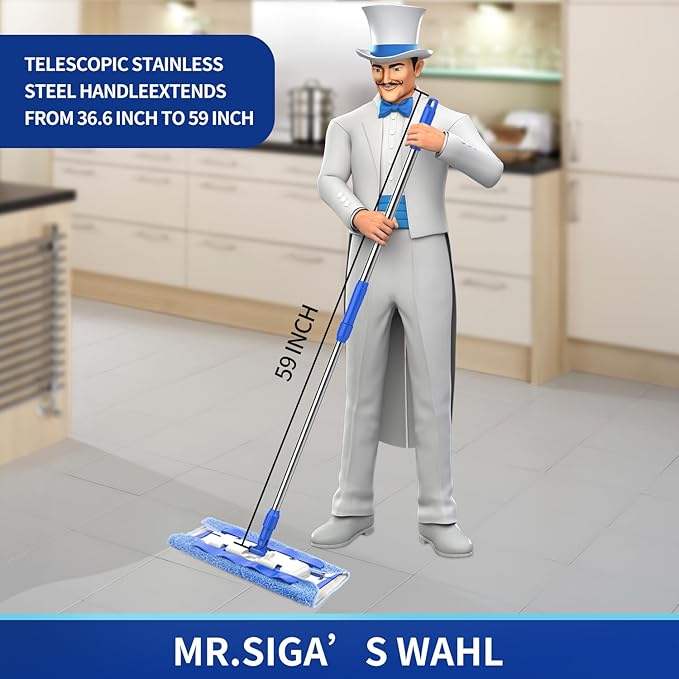 MR.SIGA Professional Microfiber Mop