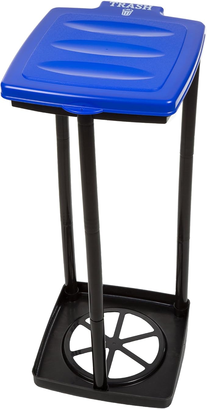 Portable Trash Bag Holder – Collapsible 13-Gallon Garbage Bin