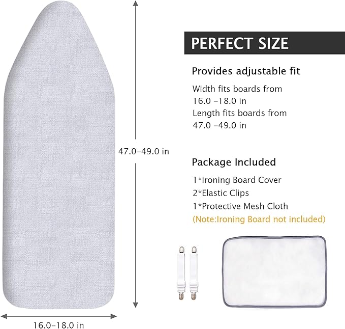 SheeChung Ironing Board Cover and Pad
