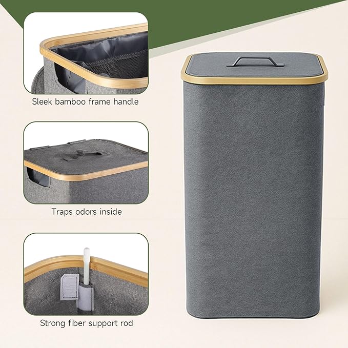 100L Foldable Laundry Basket