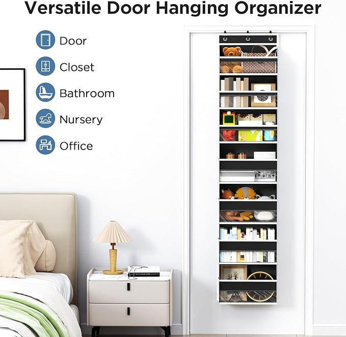 Over The Door Organizer, 7 Tier Door Hanging Organizers