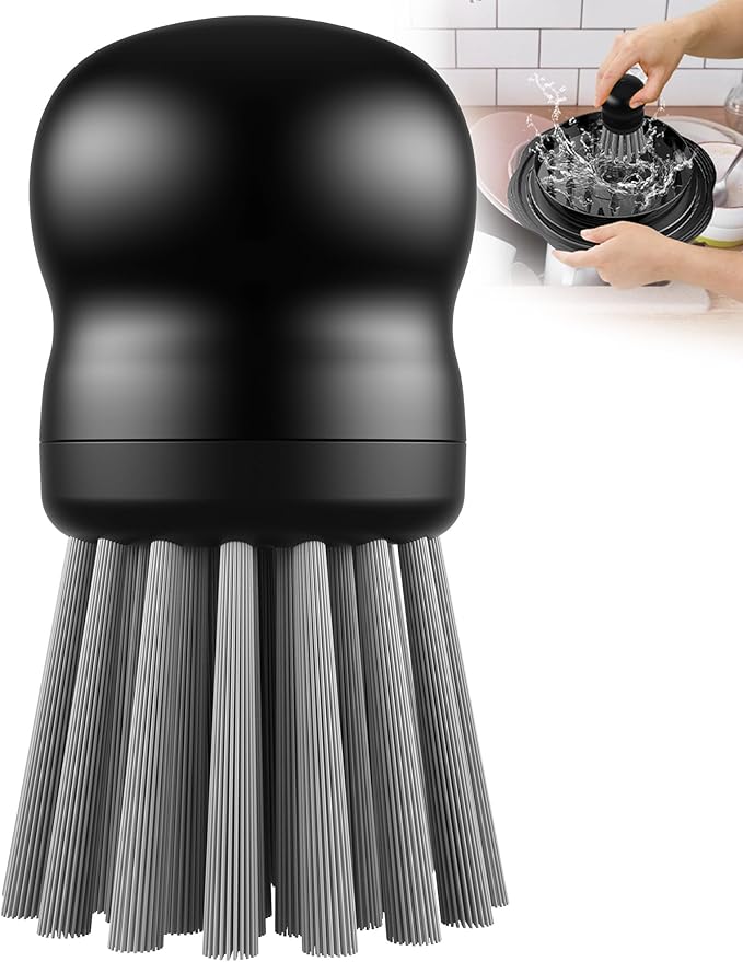 Mini Dish Brush for Cleaning Chicken Shredder, Palm Brush Dish Scrubber