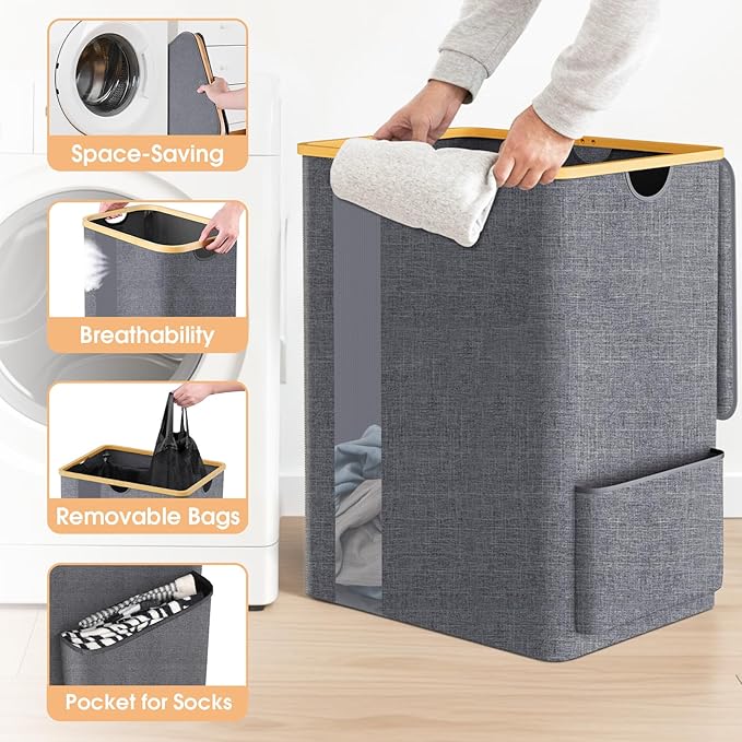 Laundry Basket Clothes Hamper