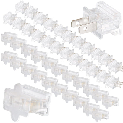 GFQHF SPT-1 26pcs Transparency Vampire Plugs - Zip Plugs Male and Female Plugs