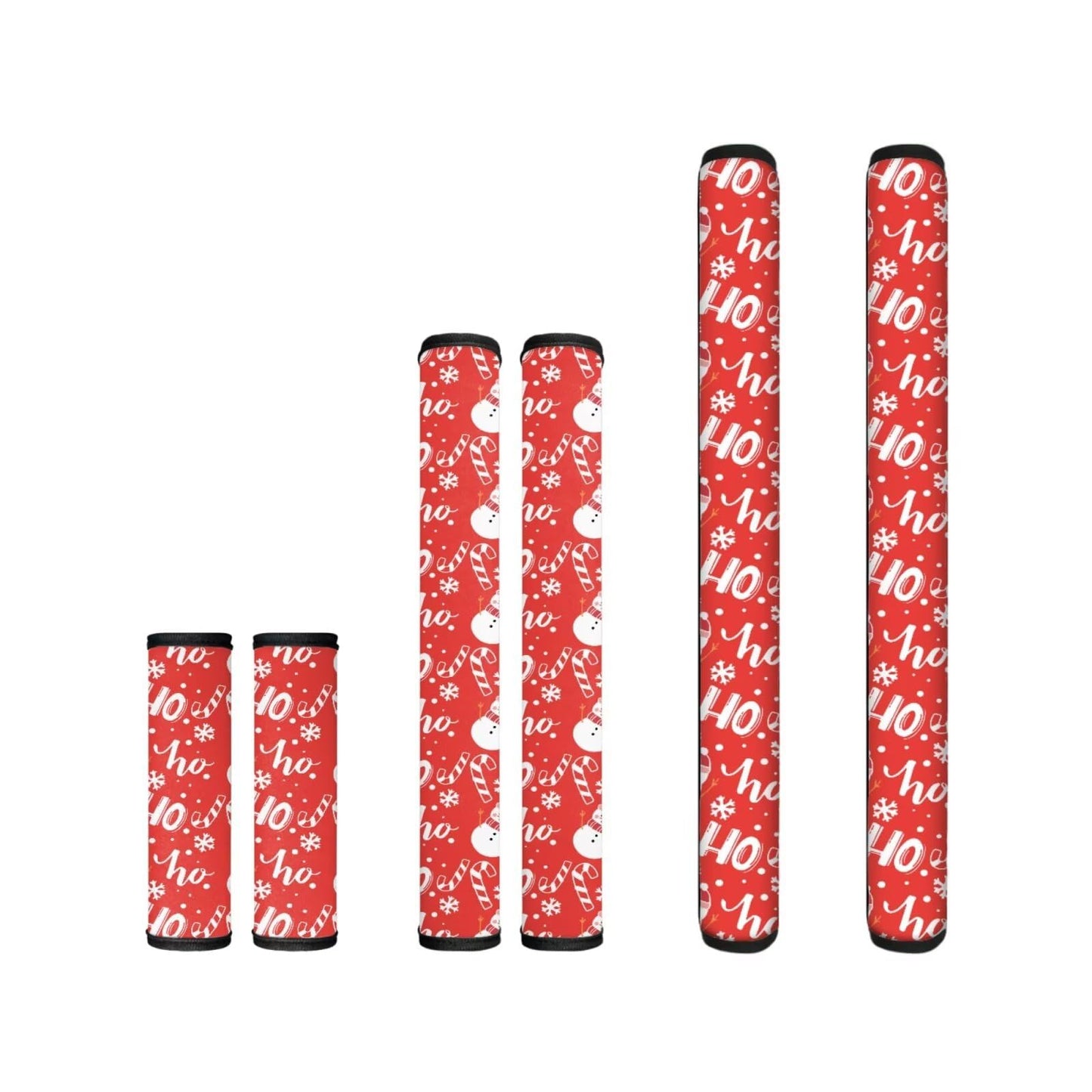 Yatixapu Refrigerator Handle Covers, Christmas Snowman Candy Cane 6PCS Kitchen Appliance Handle Covers, Keep Your Fridge Microwave Oven Stove Dishwasher Clean, Keep Off Fingerprints Food Stains