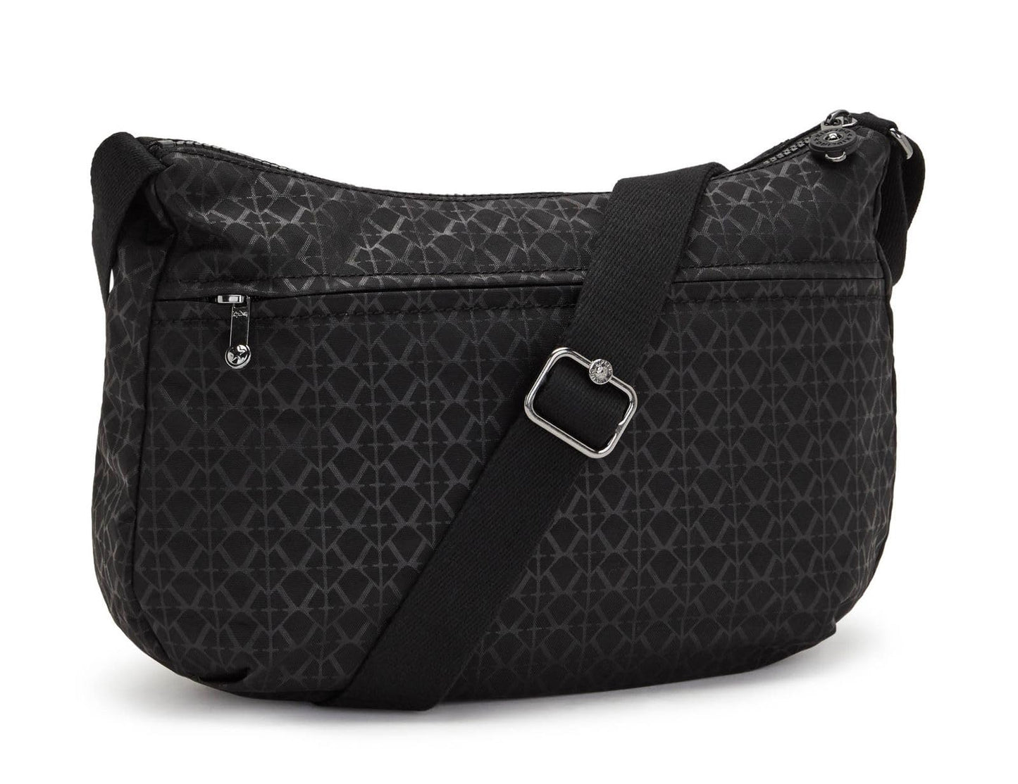Kipling IZELLAH Medium crossbody, Signature Emb (Black)