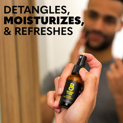Beard Club - Beard Growth Serum with Natural Castor, Coconut and Avocado to Grow a Thicker, Fuller Beard, Fill in Patches and Stimulate Healthier Facial Hair Growth