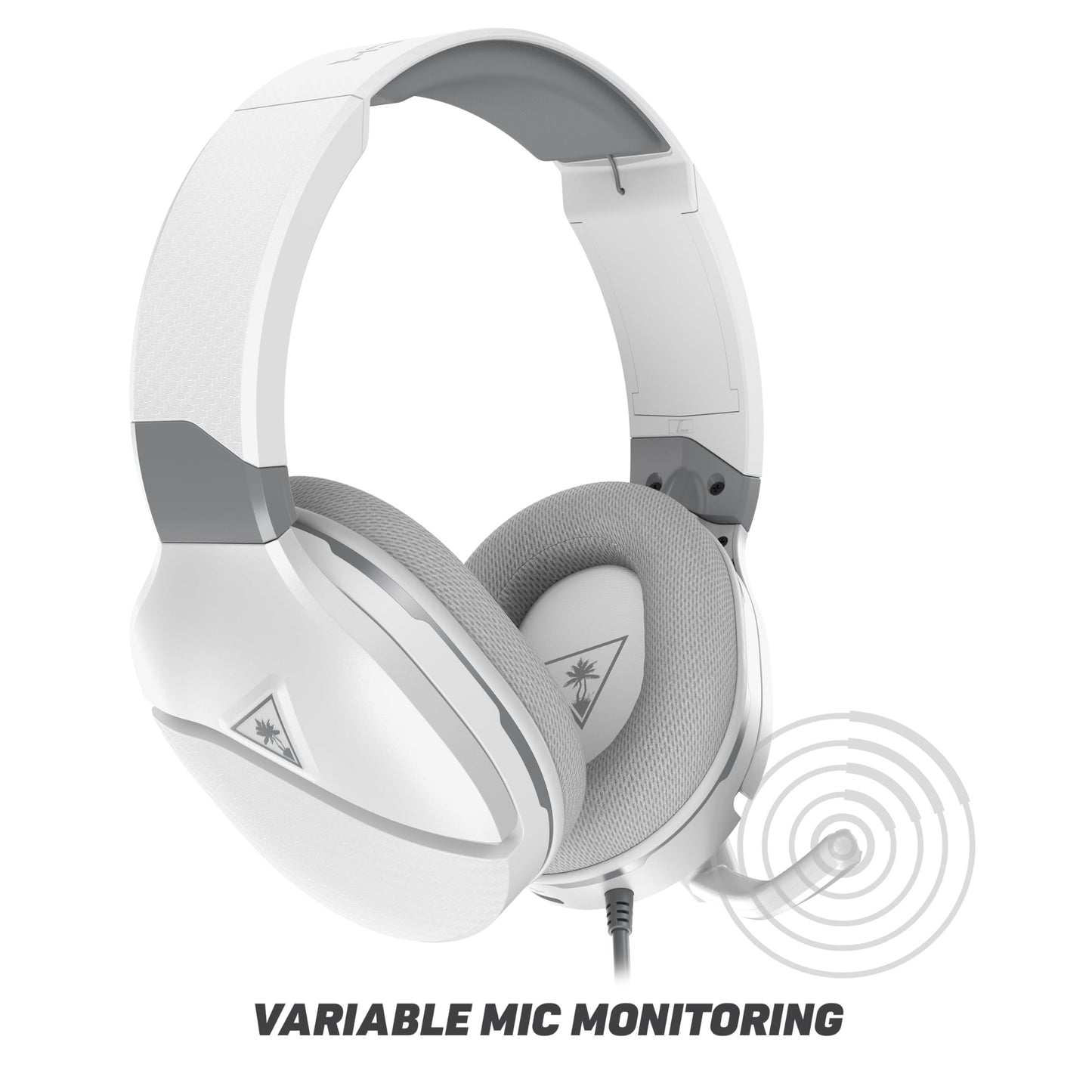 Turtle Beach Recon 200 Gen 2 Powered Gaming Headset - Xbox Series X, Xbox Series S & Xbox One, PS5, PS4, Mobile & PC with 3.5mm - Bass Boost, Memory Foam, White