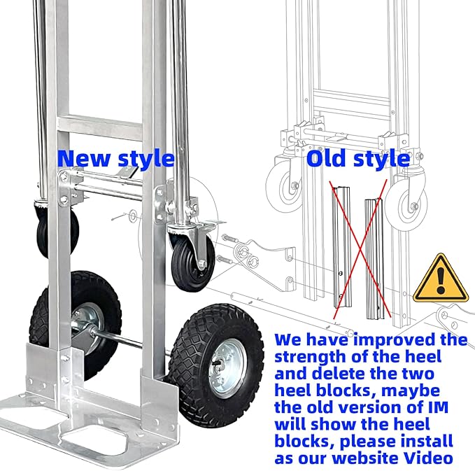 Suzhi Convertible Hand Truck Dolly Cart