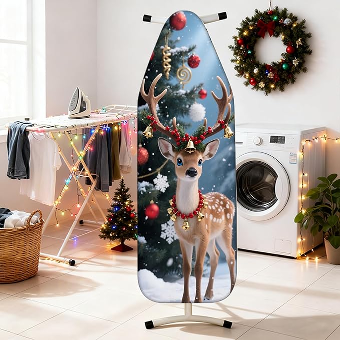 Nuxovilar Ironing Board Covers Winter Deer