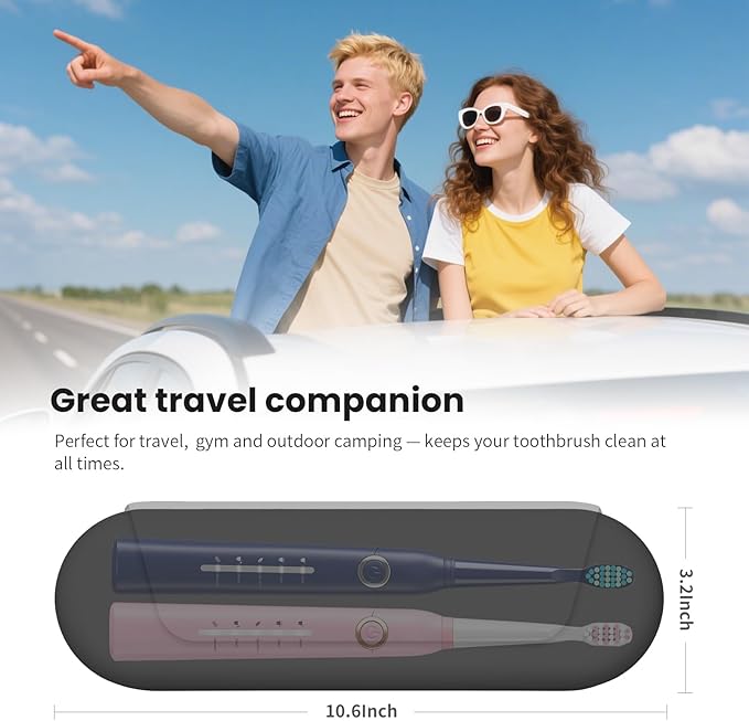 Silicone Electric Toothbrush Travel Case, Manual Toothbrush Travel Cover