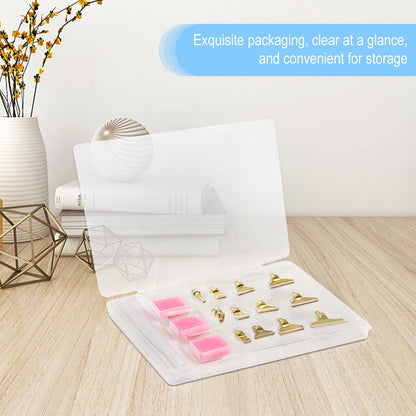 22PCS DIY Diamond Art Pen Painting Tool Set - Metal Threaded Tip Accessories Gem Resin Dotting Pen Supplies Kit (White Pen + 12 Tips + 9 Dotting Clay)