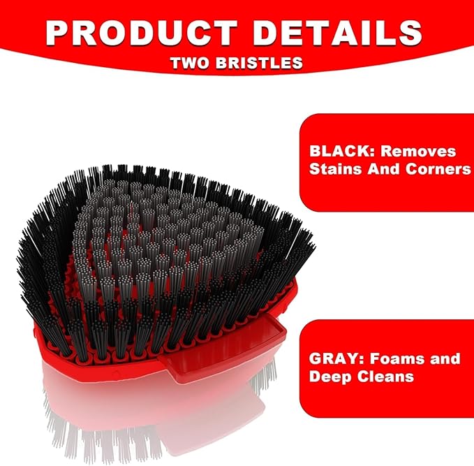 2 Pack Upgrade Scrub Brush Replace Heads Compatible