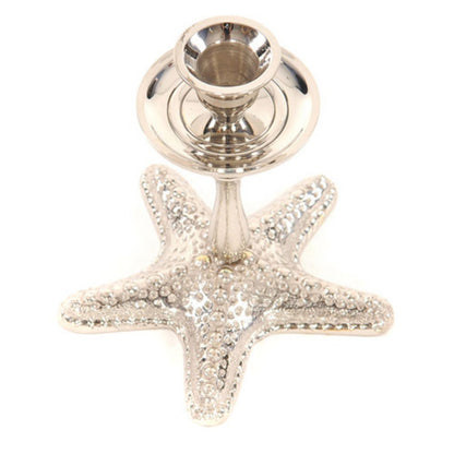 Old Modern Handicrafts Star Fish Candle Holder - Made from Brass - A Coastal Elegance Addition to Your Home Décor - 4.5" x 4.75" Inches