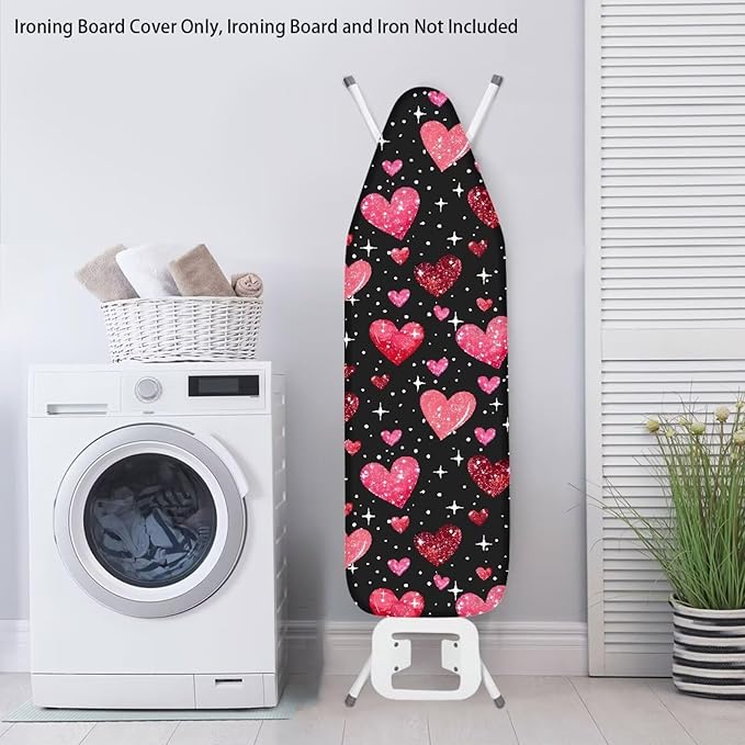 Red Hearts Ironing Board Cover
