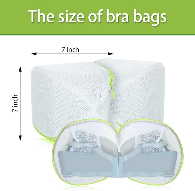 Shappy 6 Pieces Bra Washing Bag