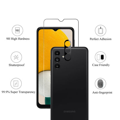 Ailun Screen Protector for Galaxy S22+/S22 Plus 5G 6.6 Inch Display 3Pack + 3Pack Camera Lens Tempered Glass Fingerprint Unlock 0.25mm Clear Anti-Scratch Case Friendly [Not For S22 Ultra]