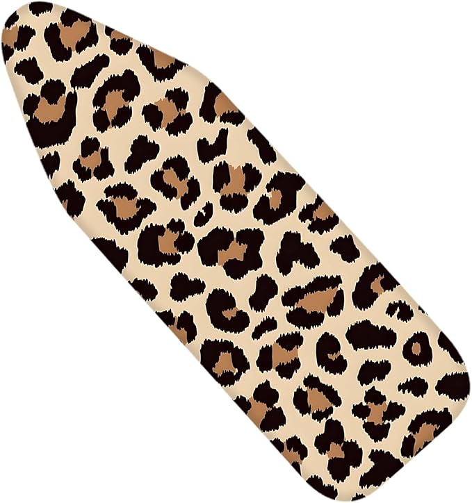 Nuxovilar Leopard Print Ironing Board Cover, 15 * 54inch, Fits Most Standard