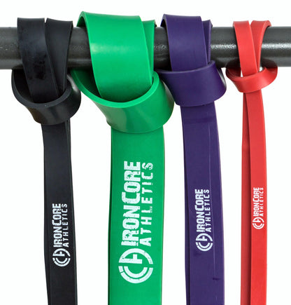 Pull Up Assistance Bands - Commercial Gym Quality 41" Loop Exercise Pull-Up Bands - 4 Different Resistance Levels to Choose from