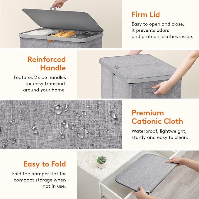 Lifewit 165L Large Laundry Basket