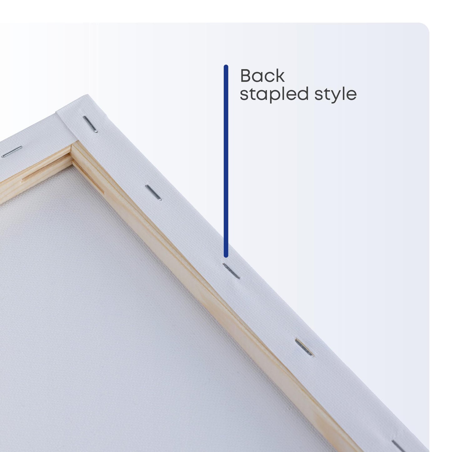 Fineway® Pack of 4 Artist Blank White Stretched Canvas Size 30cm X 40cm (12" X 16") - Ideal for Painting and Decorating. (Pack of 4)