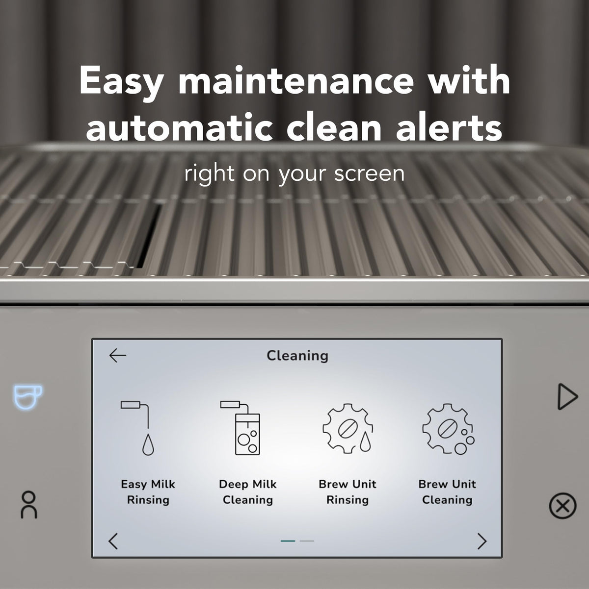 KitchenAid Fully Automatic Espresso Machine KF8, KES8558PL, Porcelain White