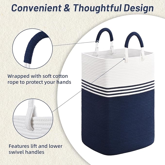 Laundry Basket Hamper, Blanket Storage, Dirty Clothes Hamper