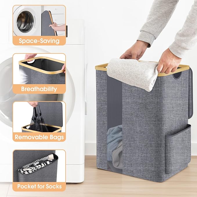 Laundry Basket Clothes Hamper