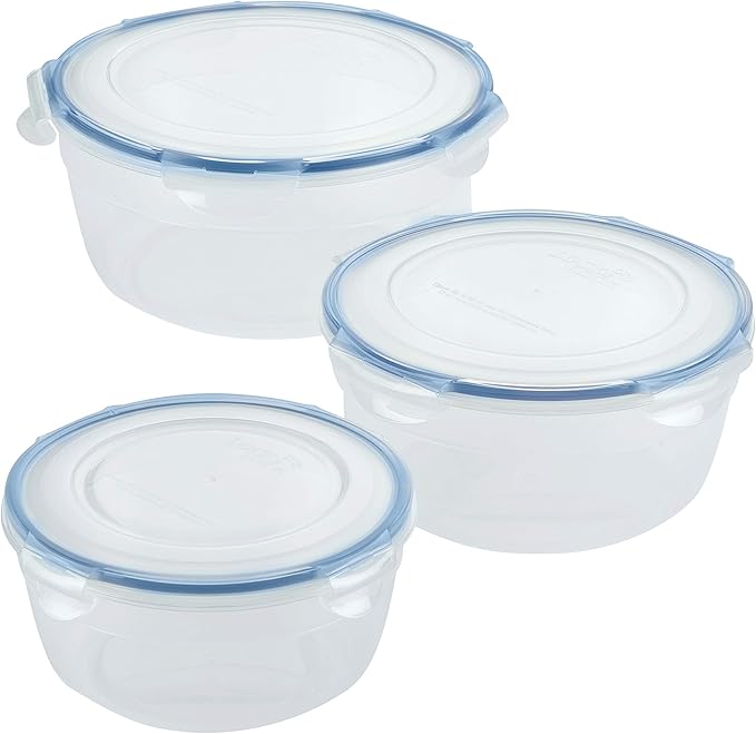 LocknLock Easy Essentials Food Storage lids/Airtight containers/Stackable