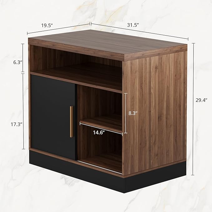 ModernMate Modern Wood Accent Storage Cabinet
